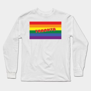 Toronto Pride: Celebrate Love, Equality and Diversity Long Sleeve T-Shirt